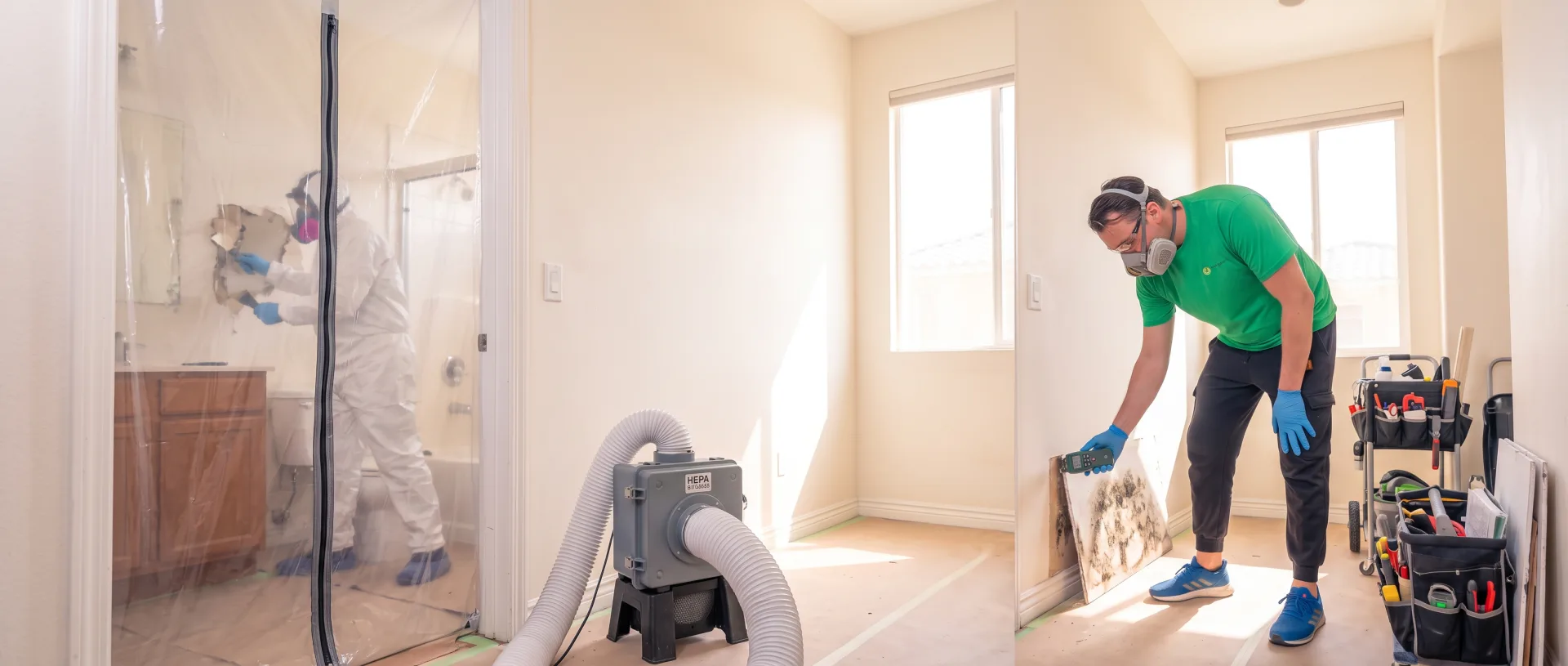 Mold removal and remediation in La Mesa